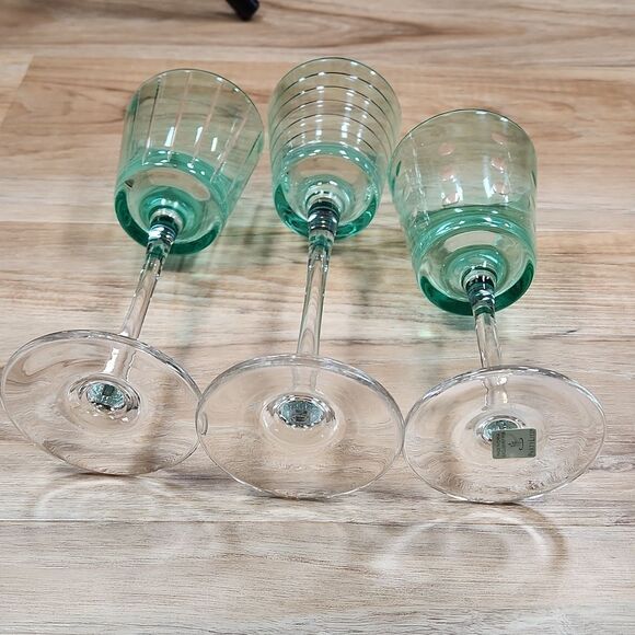 🩵PartyLite Santorini Stemmed Tealight/Votive Candle Holder Trio - Picture 12 of 12